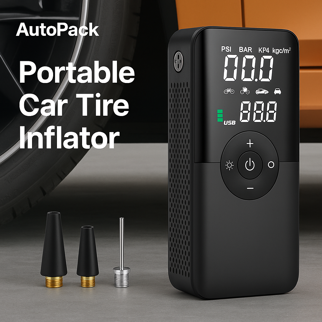 Portable Car Tire Inflator
