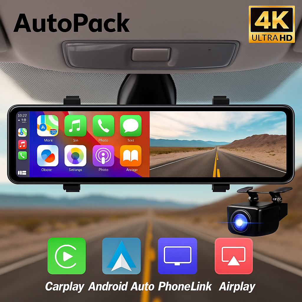 Rearview Mirror with Built-In Camera